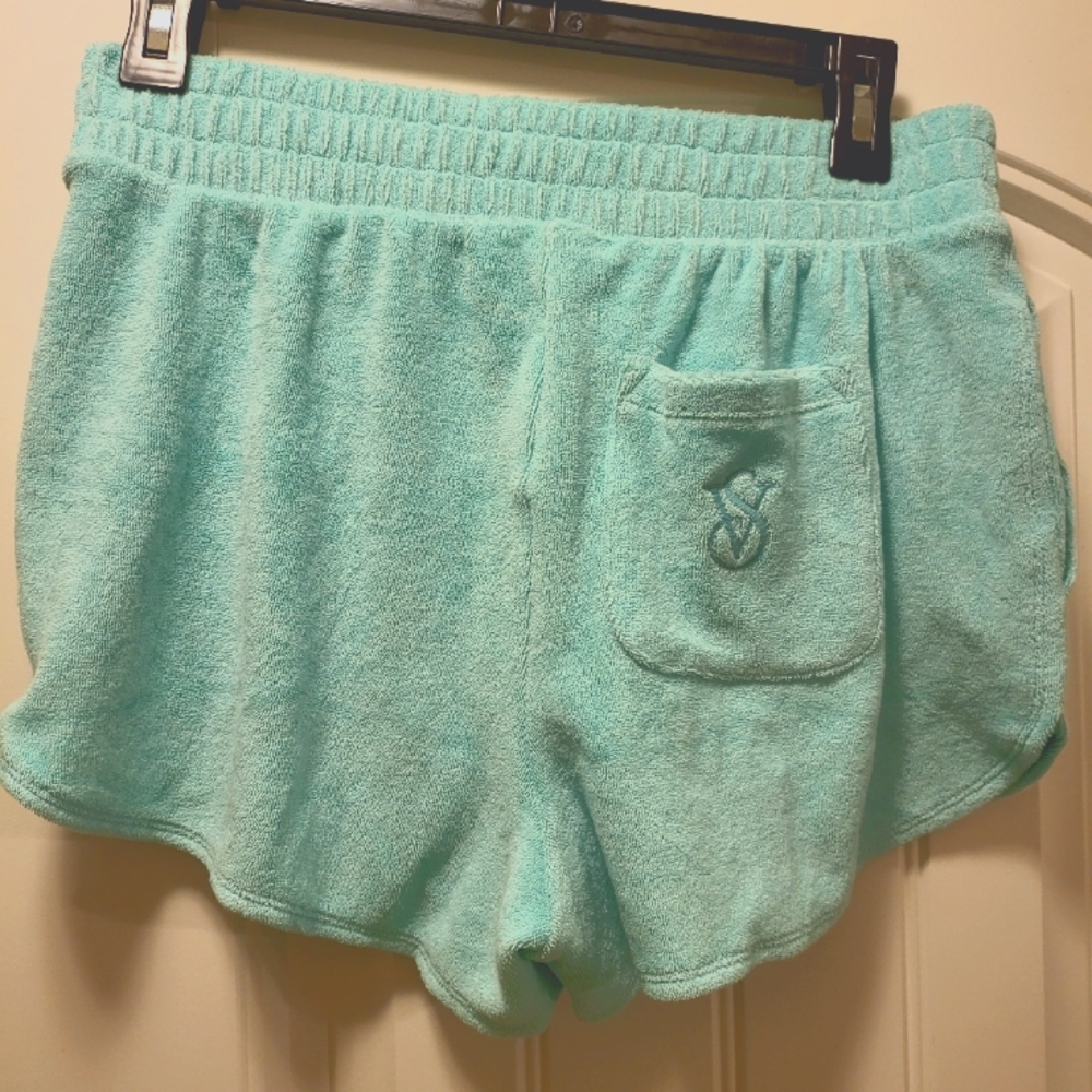 VICTORIA'S SECRET Point Terry Cloth Hoodie & Short Set - Picture 11 of 12